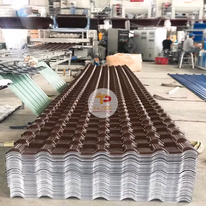 Tôn nhựa PVC giả ngói - 0968 633 578