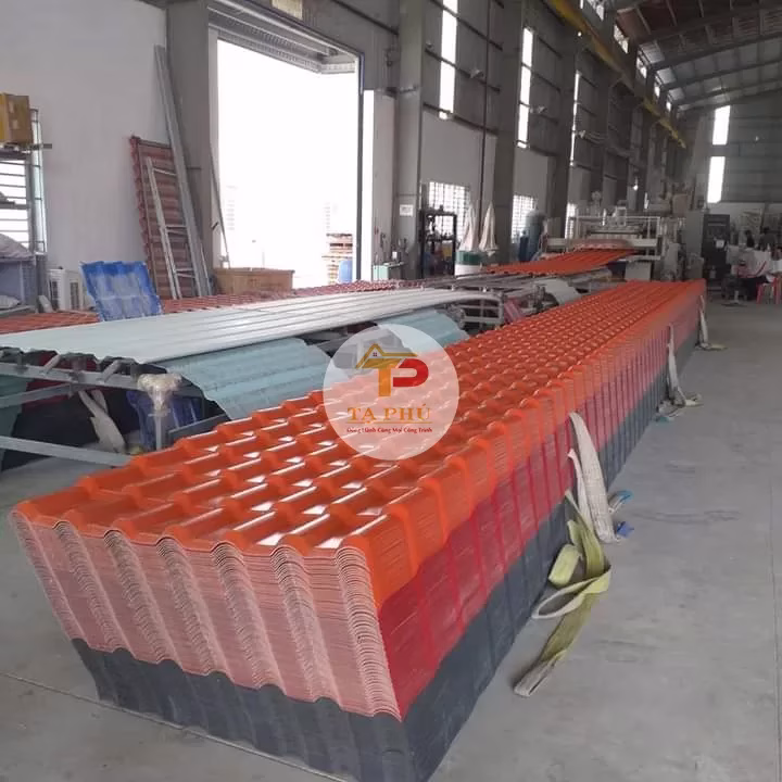 Tôn nhựa PVC giả ngói - 0968 633 578