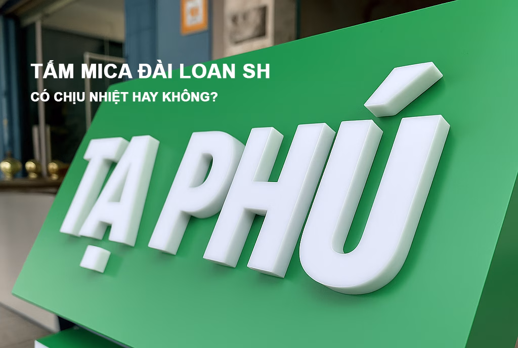 TẤM MICA ĐÀI LOAN SH CÓ CHỊU NHIỆT HAY