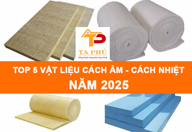top 5 vat lieu cach am cach nhiet