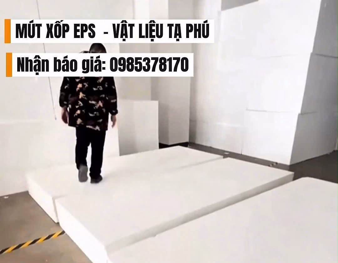 mút xốp khối eps test độ cứng