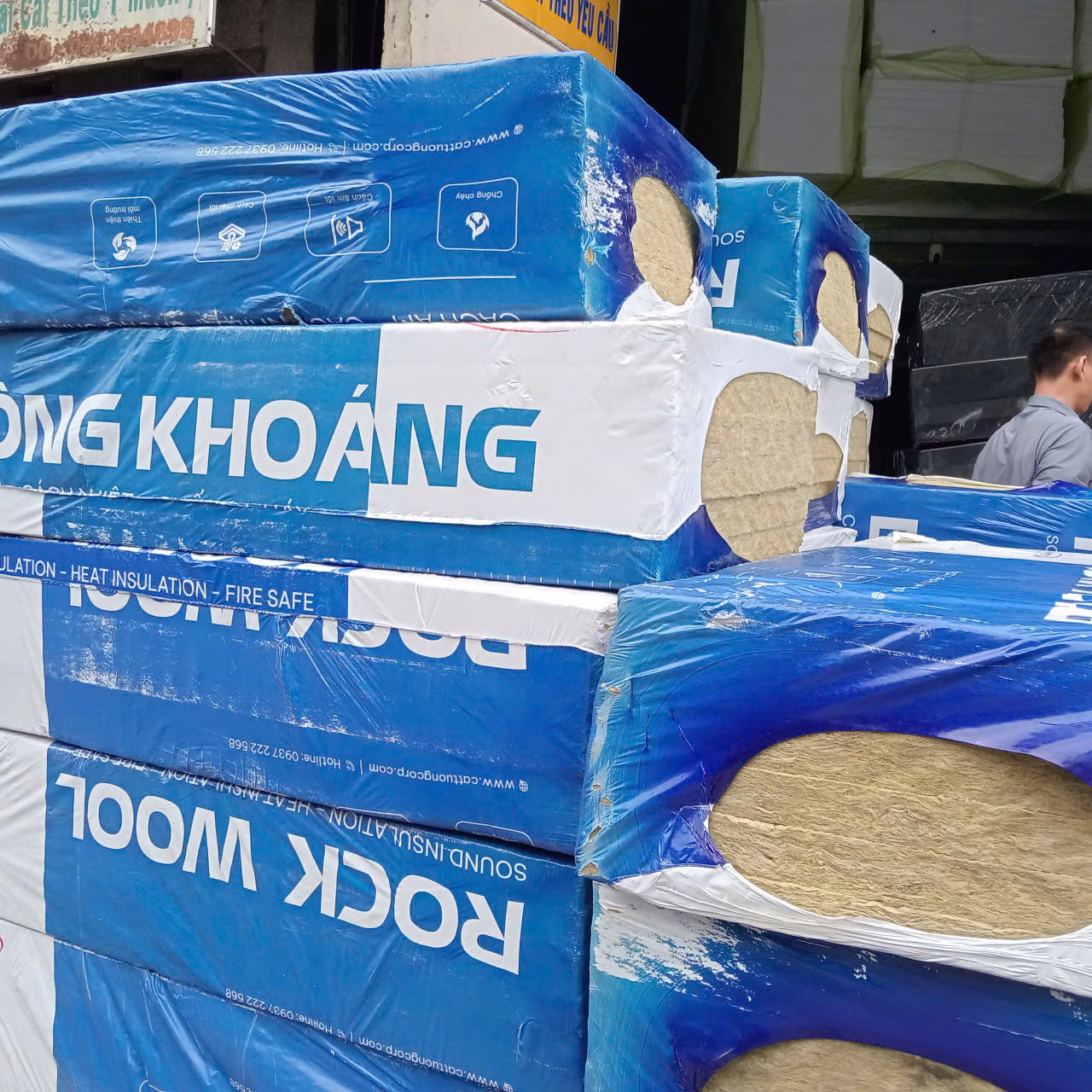 bông khoán rockwool