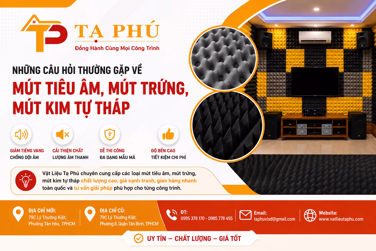 câu hỏi thường gặp về mút tiêu âm
