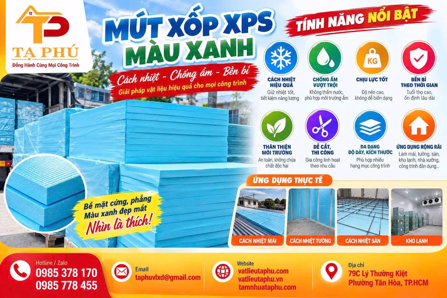 Mút xốp XPS